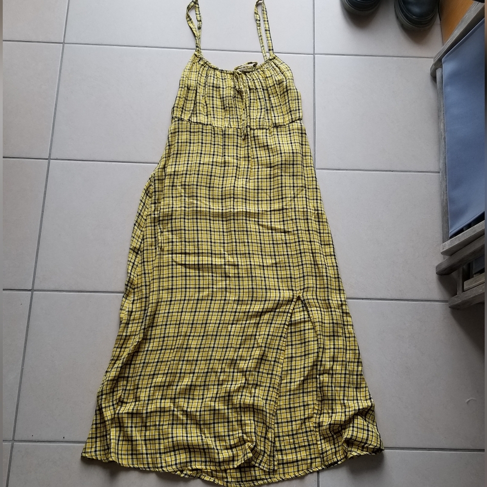 Hollister plaid dress